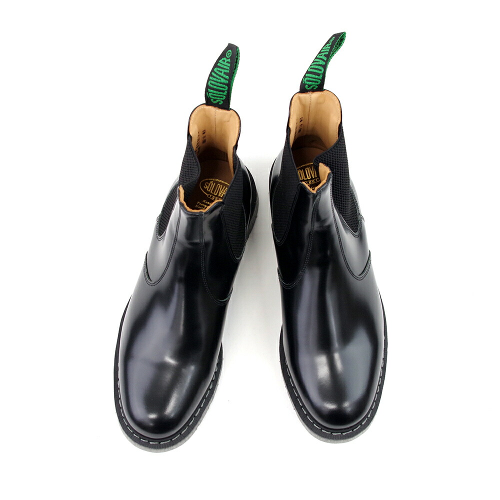 楽天市場】SOLOVAIR (ソロヴェアー) / サイドゴアブーツ DEALER BOOT