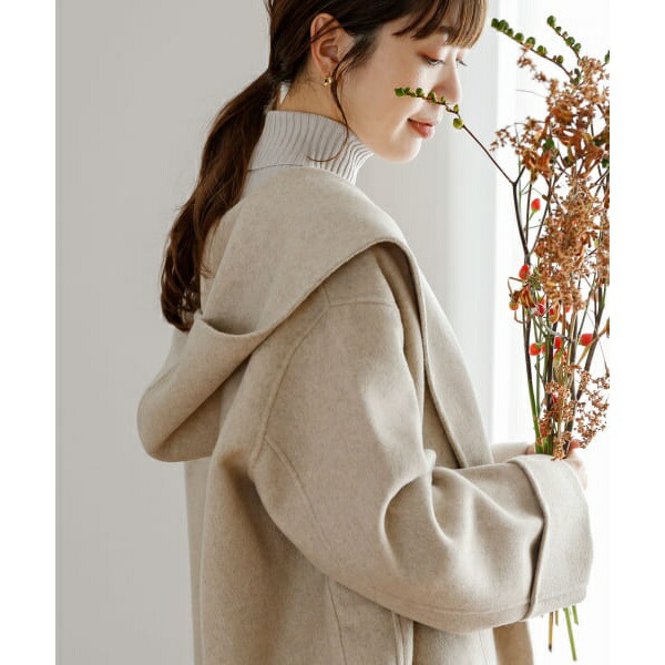 楽天市場】ウールリバーフードミディコート／アーバンリサーチ サニー