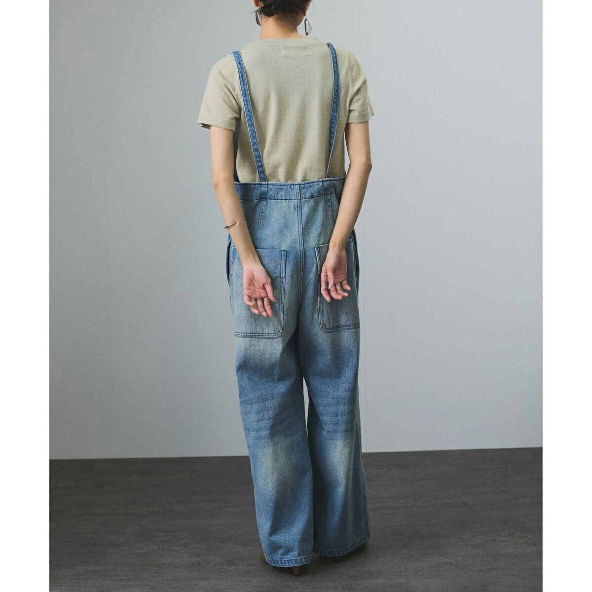 楽天市場】【WEB限定】デニムサロペット／サロン アダム エ ロペ