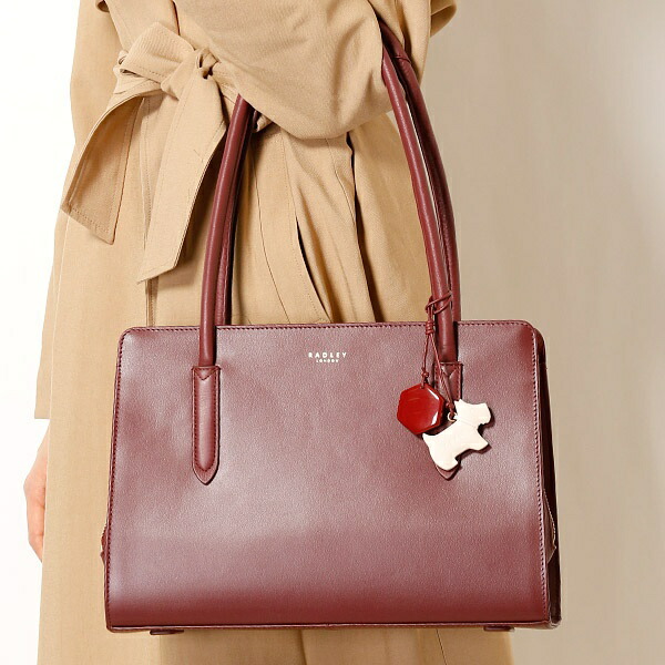 楽天市場】トートバッグ LIVERPOOL STREET ボルドー／ラドリー（RADLEY