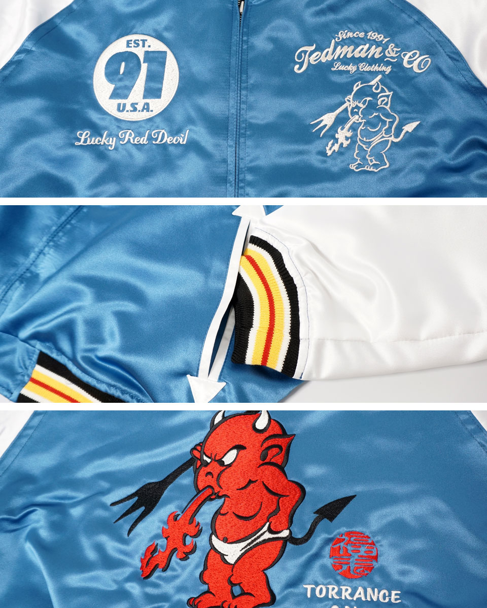 楽天市場】アウトレット!!テッドマン エンブレム刺繍 リバーシブル