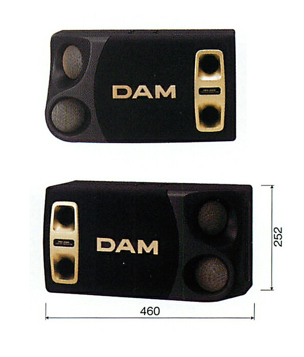 楽天市場】カラオケスピーカー【中古】【送料無料】第一興商 ダム