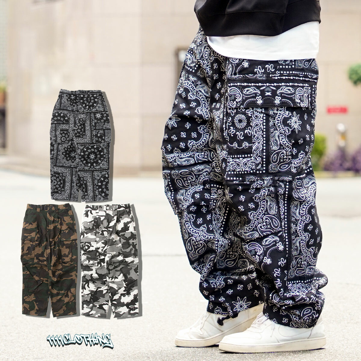 楽天市場】バンダナ柄 パンツの通販