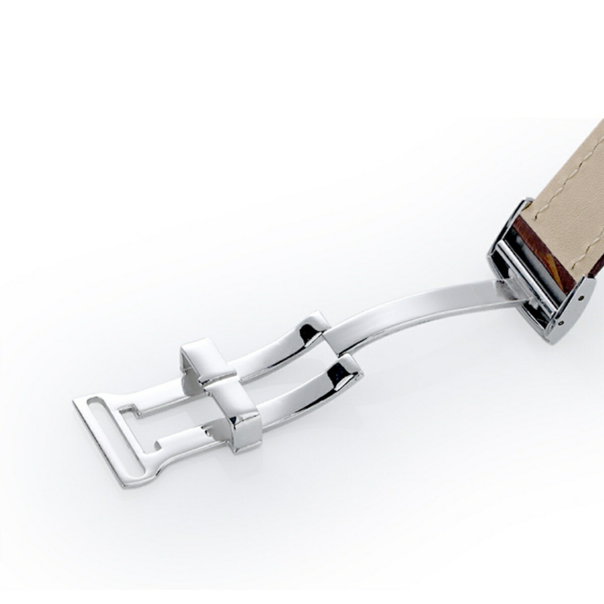 楽天市場】【 for BREITLING 】 Dバックル付き 本革製 スムース 時計