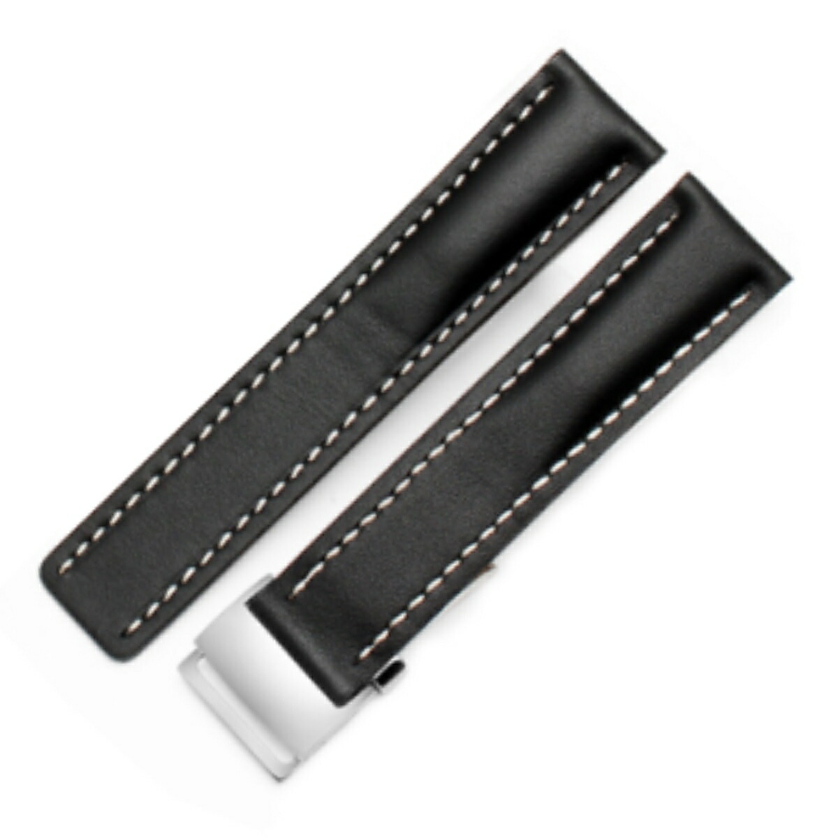 楽天市場】【 for BREITLING 】 Dバックル付き 本革製 スムース 時計