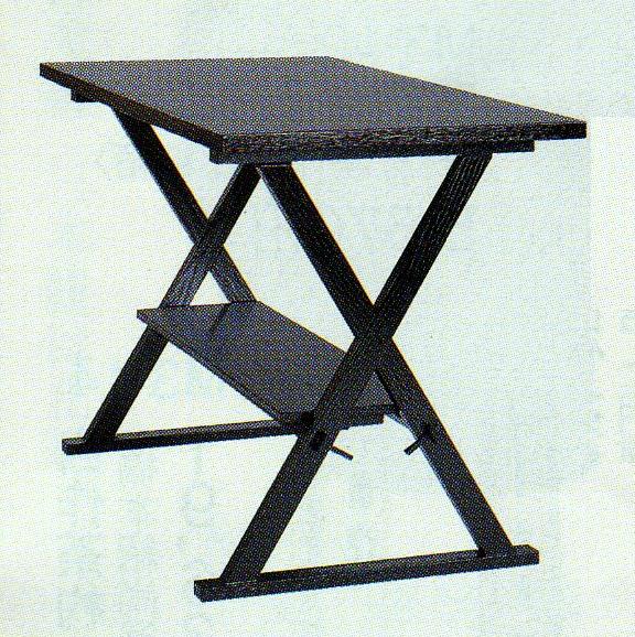 楽天市場】【茶道具】裏千家用金具付喫架（客用机）中村宗悦作 : にし