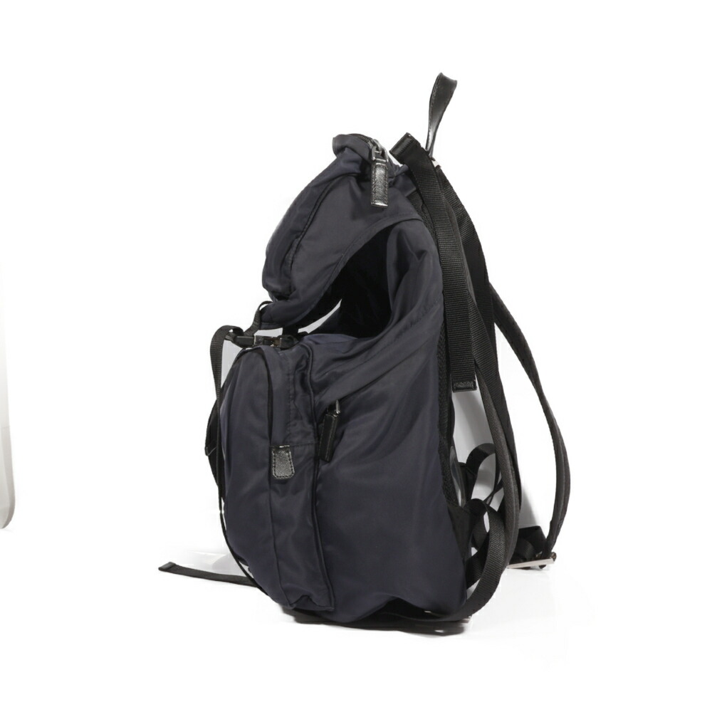 楽天市場】PRADA（プラダ）バックパック ネイビー ナイロン