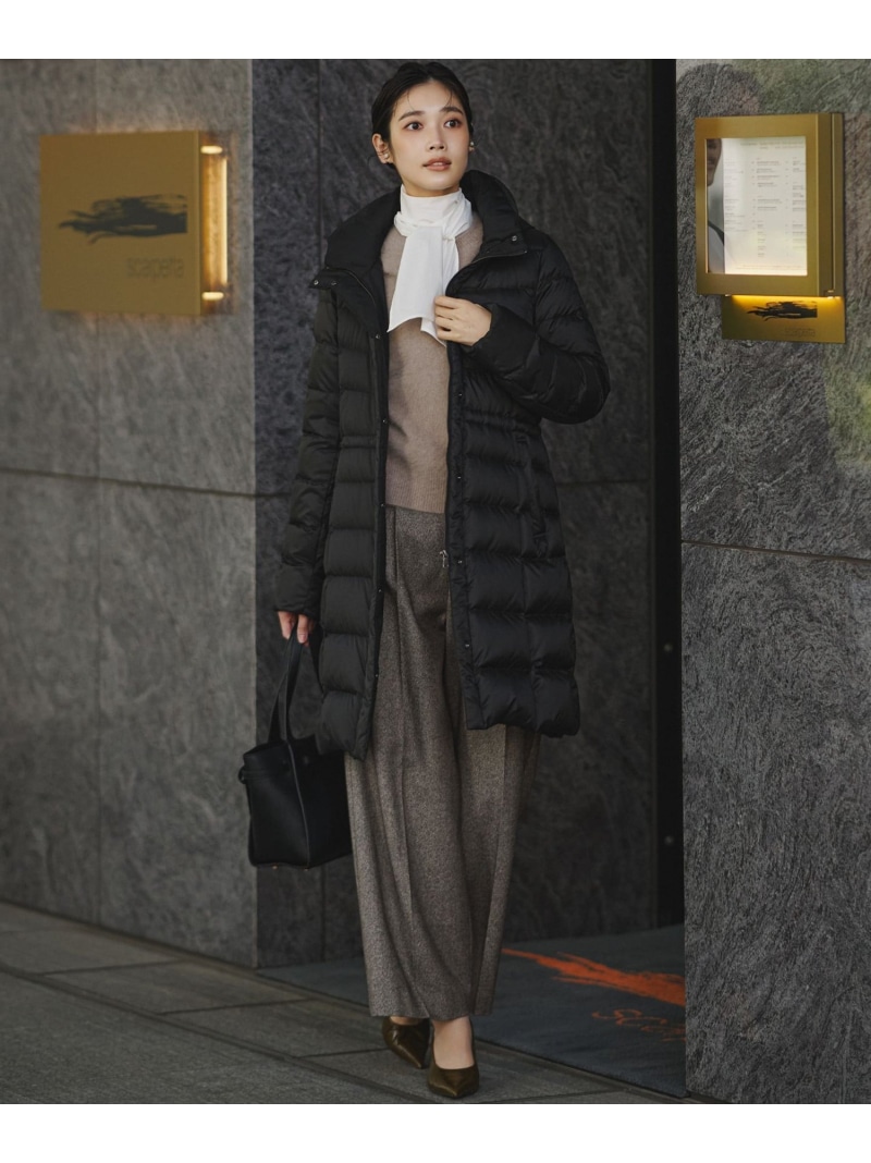 楽天市場】【VERY掲載/新色追加】シレータフタ ロング ダウンコート 23