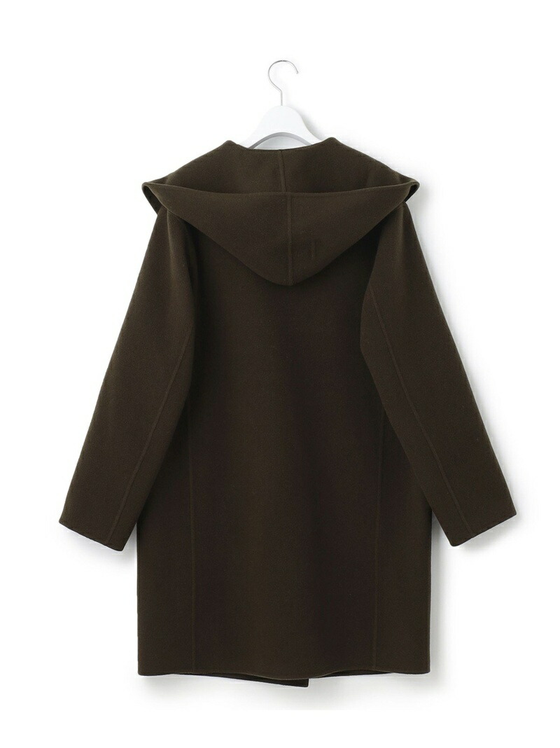 楽天市場】【SALE／50%OFF】ウールリバー フード付き ミドル丈コート