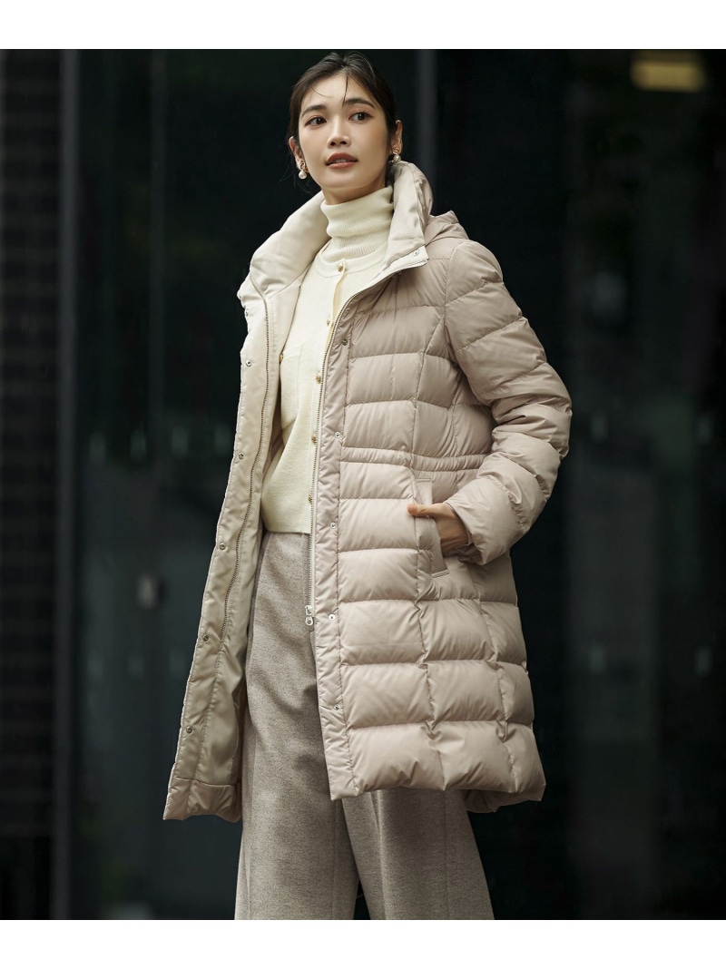 楽天市場】【VERY掲載/新色追加】シレータフタ ロング ダウンコート 23