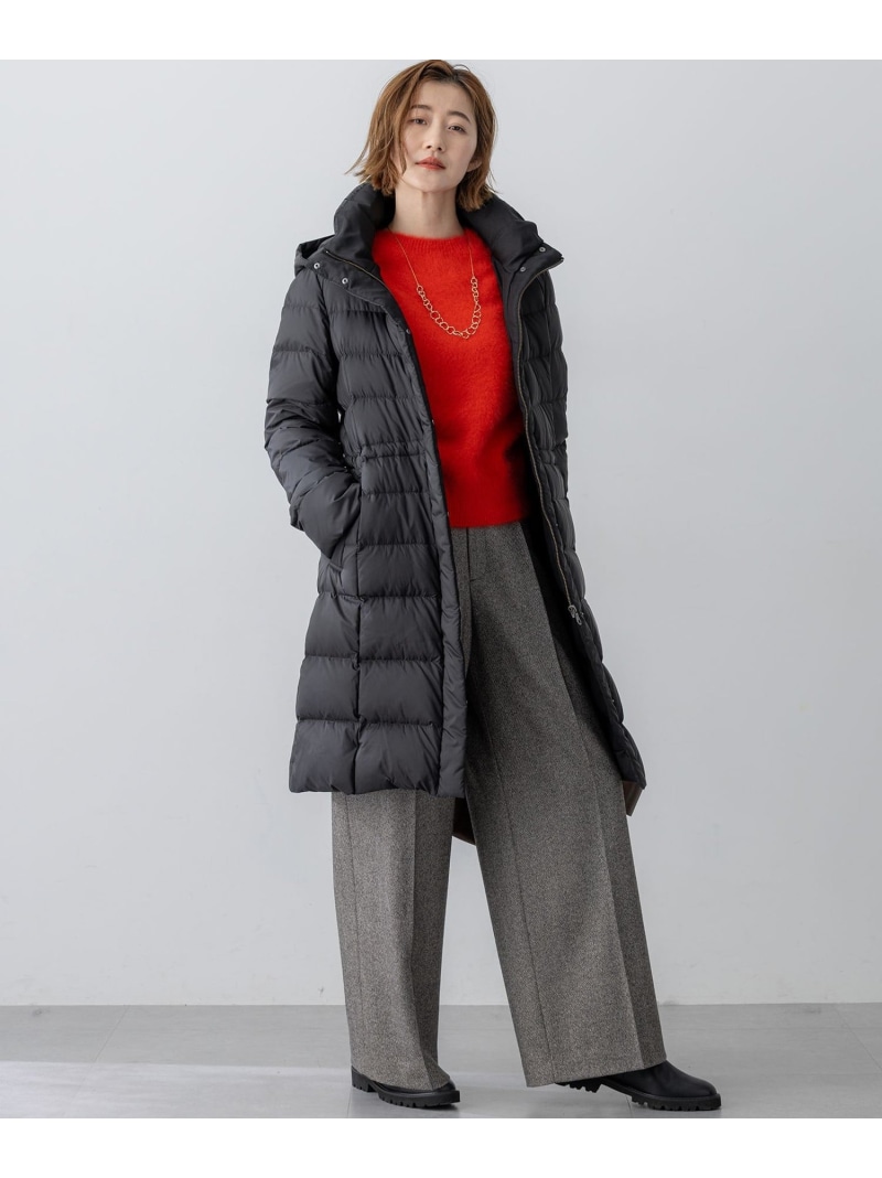 楽天市場】【VERY掲載/新色追加】シレータフタ ロング ダウンコート 23