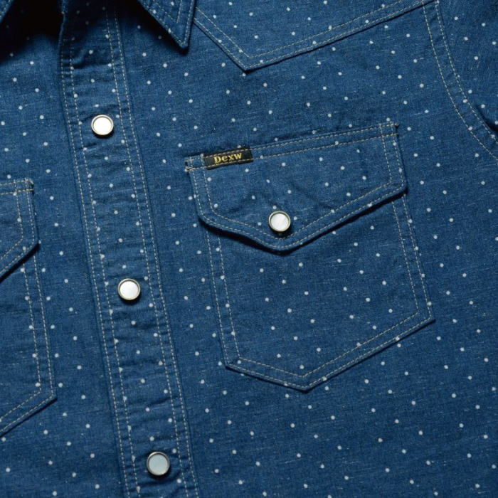 楽天市場】7615-ポルカドットウエスタン-DELUXEWARE-デラックスウエア