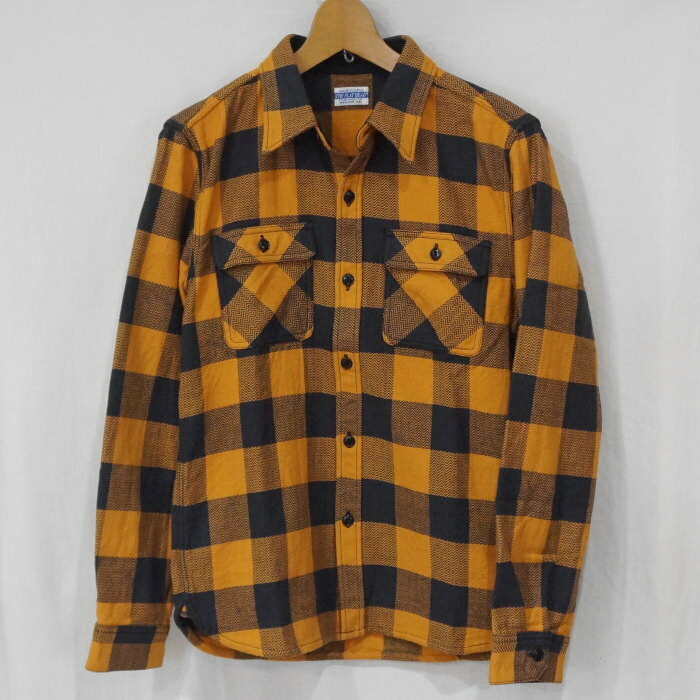 楽天市場】FN-SNR-101L-ORxCHA-ブロックチェックネルシャツ101L