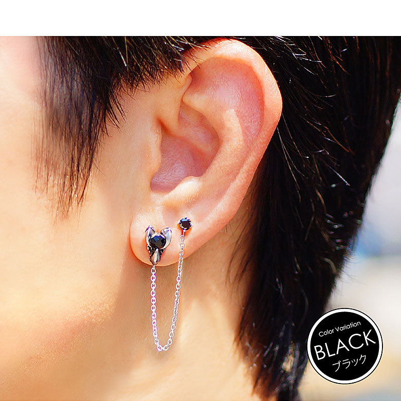 ビンゴブラザーズ シルバー片耳用ピアス ビンゴブラザーズ シルバー