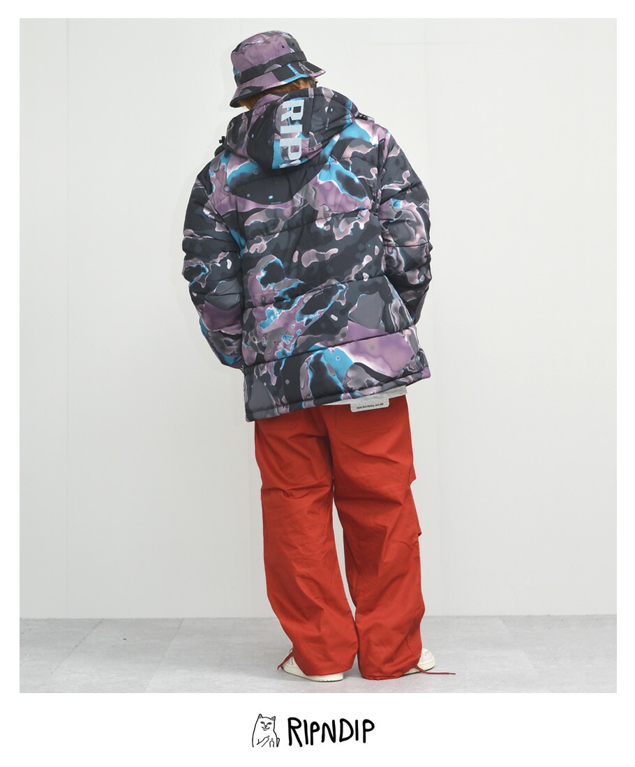 楽天市場】RIPNDIP リップンディップ ジャケット メンズ ハイネック