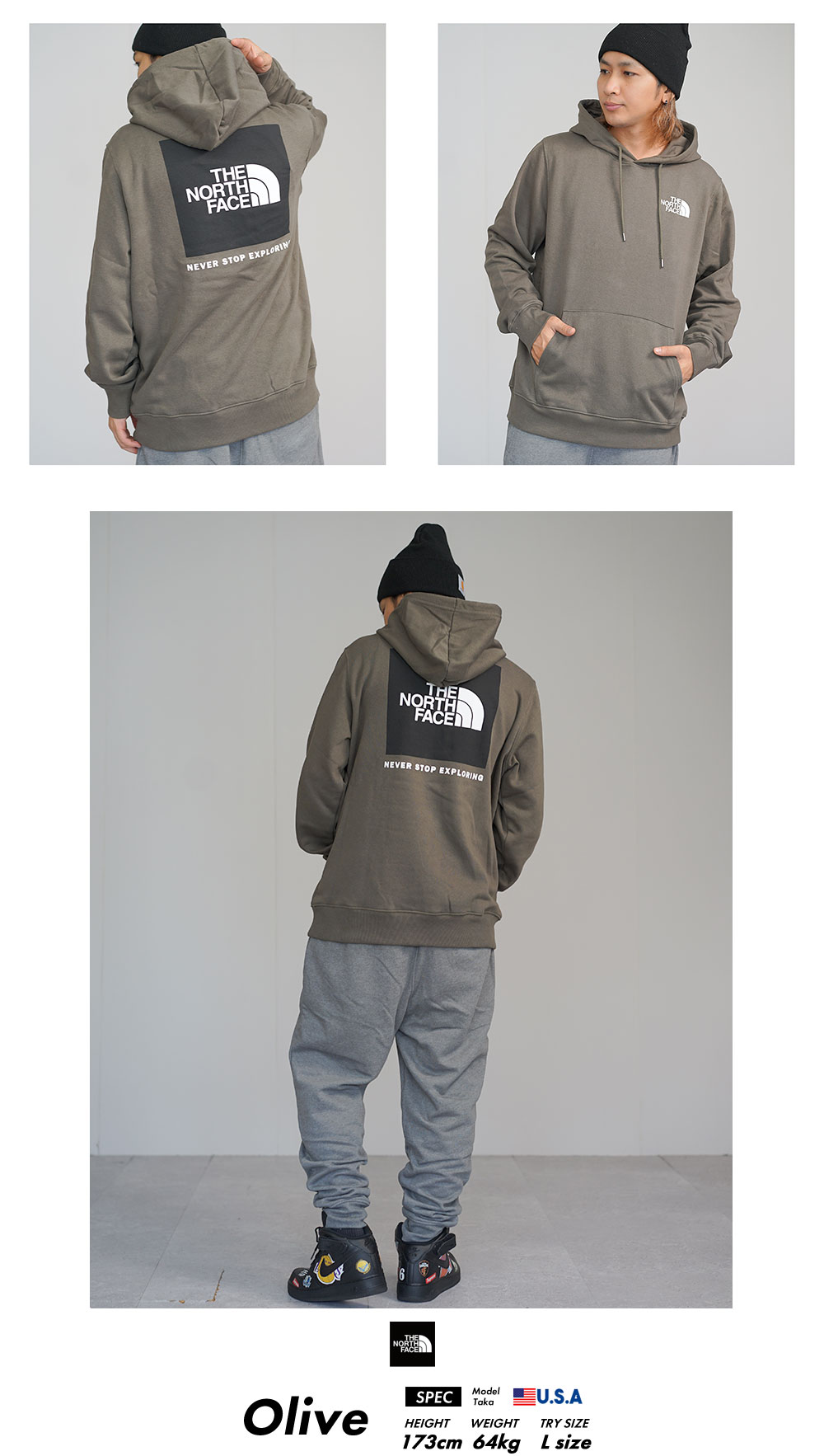 楽天市場】THE NORTH FACE ザ ノースフェイス パーカー メンズ 大きい