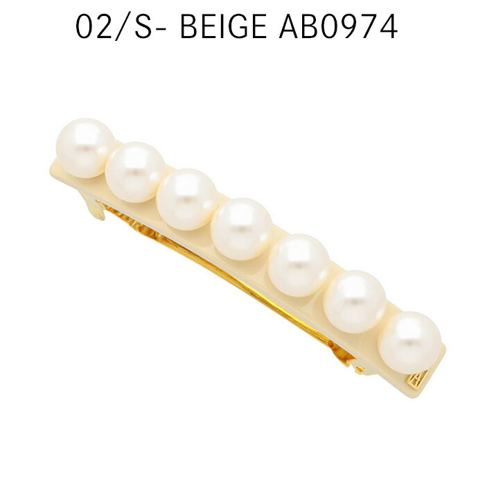 楽天市場】アレクサンドル ドゥ パリ クリップ バレッタ パール