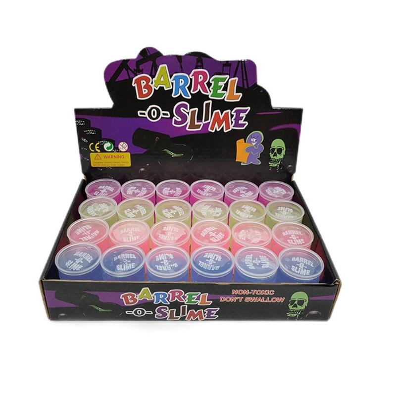 楽天市場】【4色 カラー スライム 24個 パーティ セット】ドラム缶