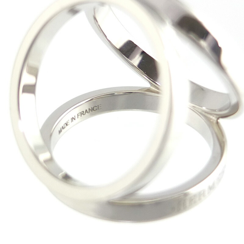 楽天市場】エルメス HERMES トリオ スカーフリング シルバー