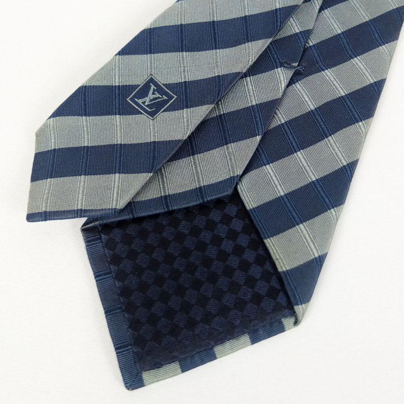 楽天市場】ルイ ヴィトン LOUIS VUITTON ネクタイ ストライプ シルク