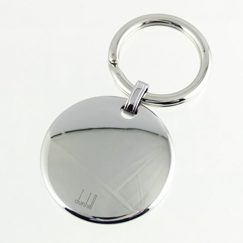 楽天市場】ダンヒル dunhill キーリング キーホルダー シルバー メタル