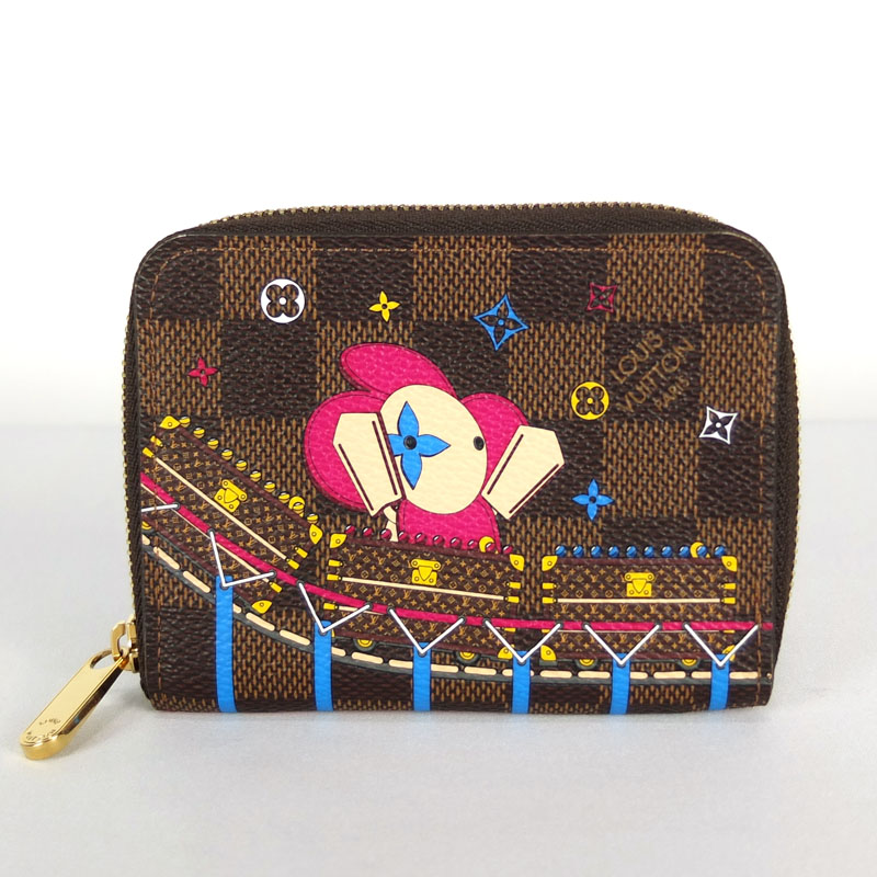 ルイヴィトン ダミエ エベヌ コインパース 小銭入れ ジッピー