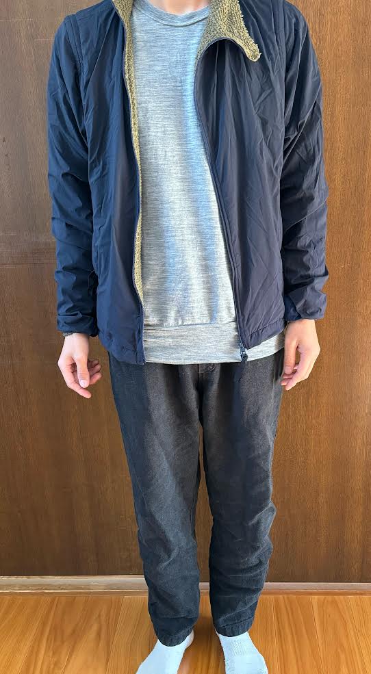 山と道 100% Merino Pullover レビュー | 赤城山をもっと!!
