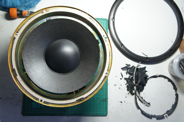 オンキョーD-66RX | スピーカーエッジ張替え – 津ミルクネットBLOG