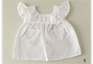 ウォルドルフ人形C体の洋服 スウェーデンひつじの詩舎（日本）｜つみき