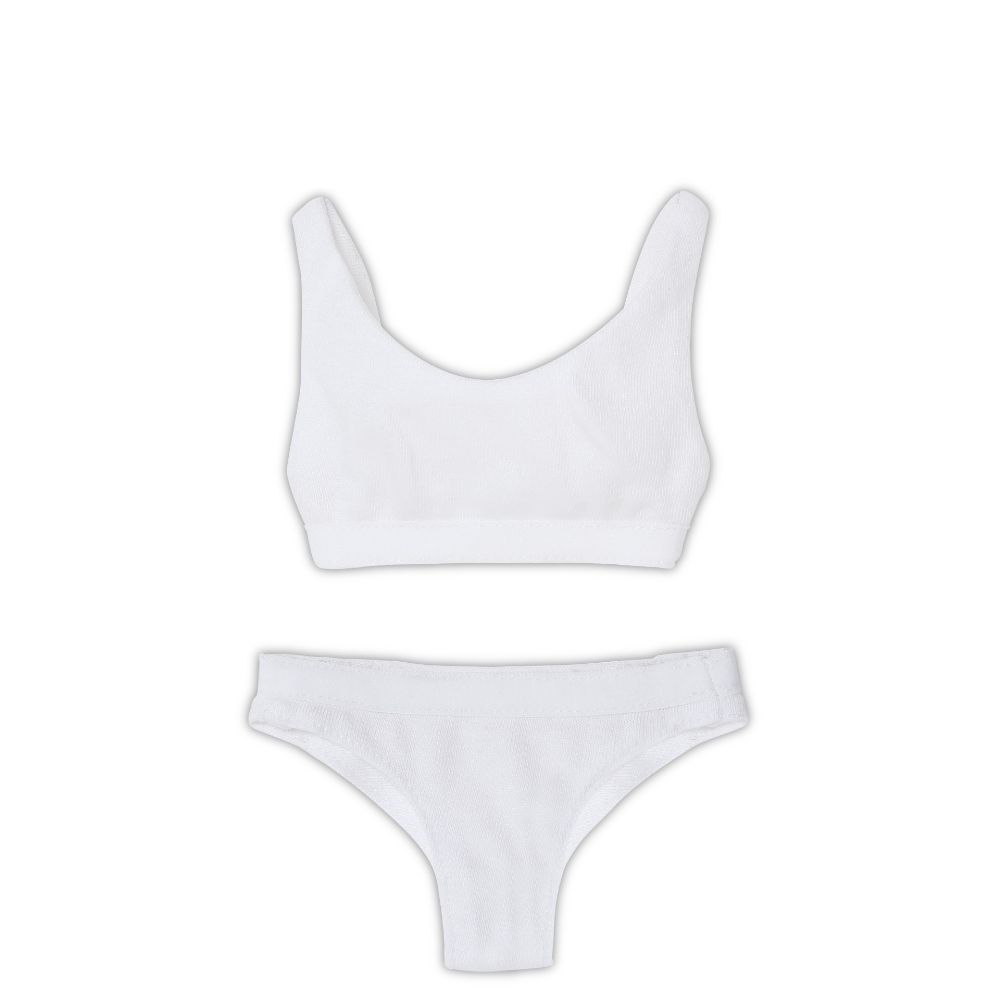 AZO2 スポーティーブラ＆ショーツset ホワイト【FAO314-WHT