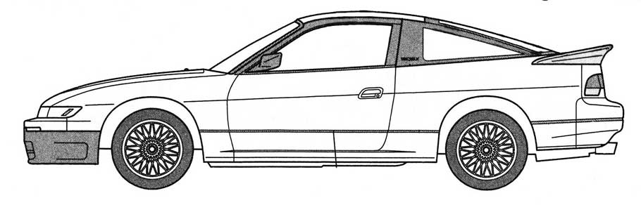 1/24 頭文字Dシリーズ №003 シルエイティ 佐藤真子【ISD-003
