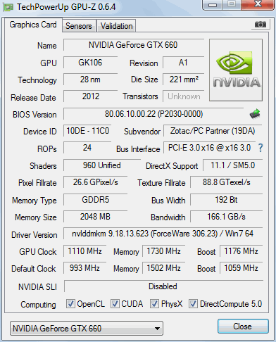 ZOTAC GeForce GTX 660 2 GB Review - Overclocking | TechPowerUp