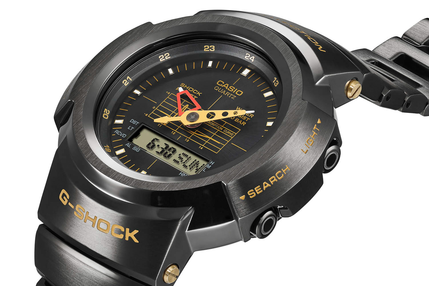 G-SHOCK×PORTERの「AWM-500GC-1AJR」。スペシャルケースが付属する限定