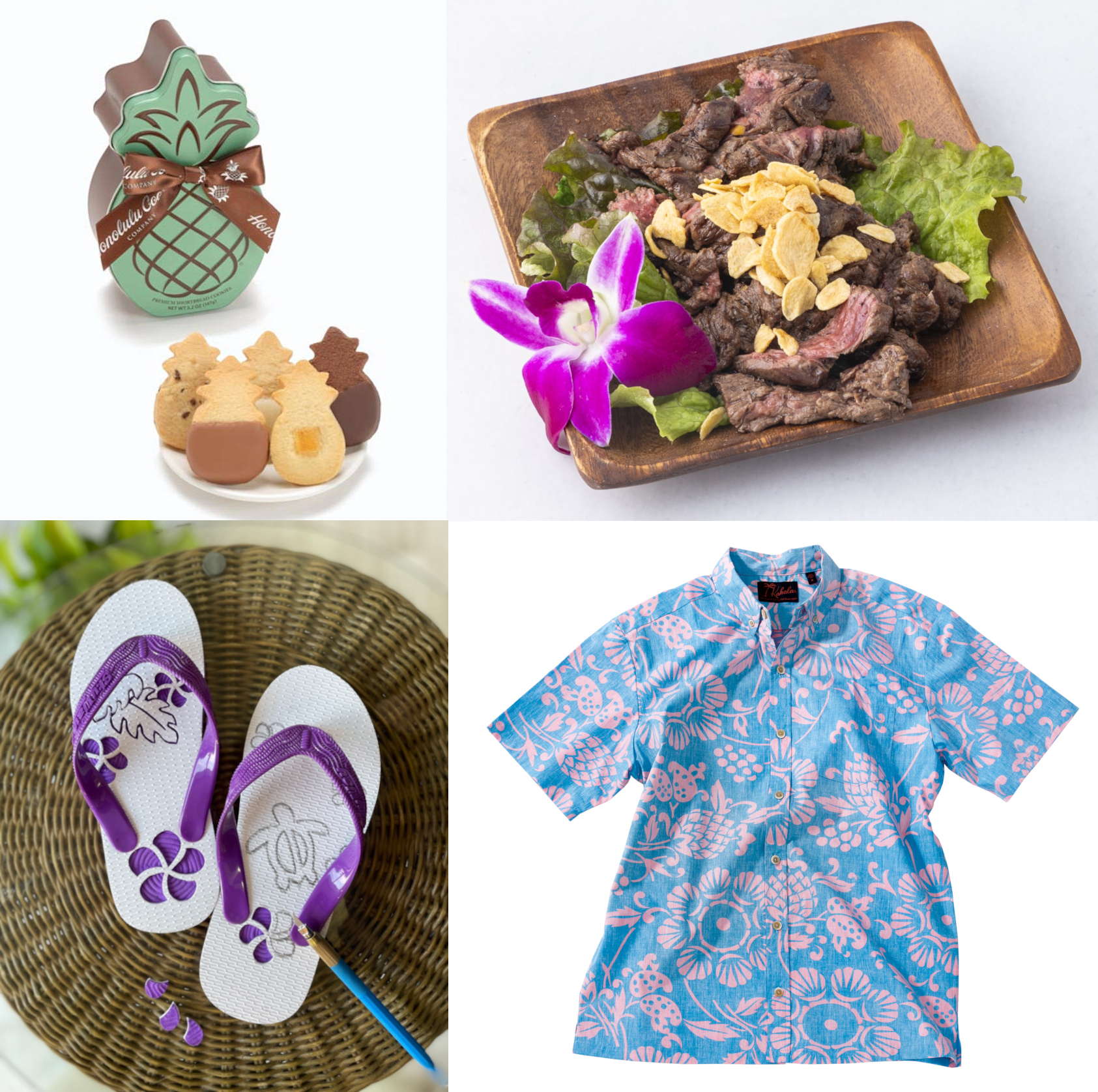 松坂屋上野店「ハワイアン＆リゾートフェア」。ホノルルクッキー