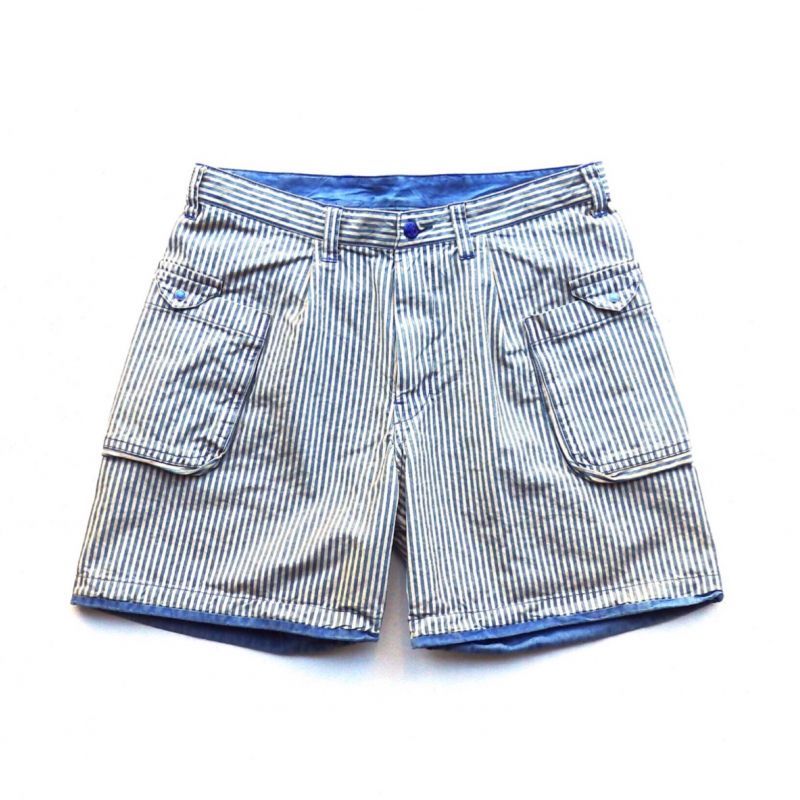 Porter Classic (SUMMER HICKORY SHORTS) Color：Blue - TRAMPS/トランプス