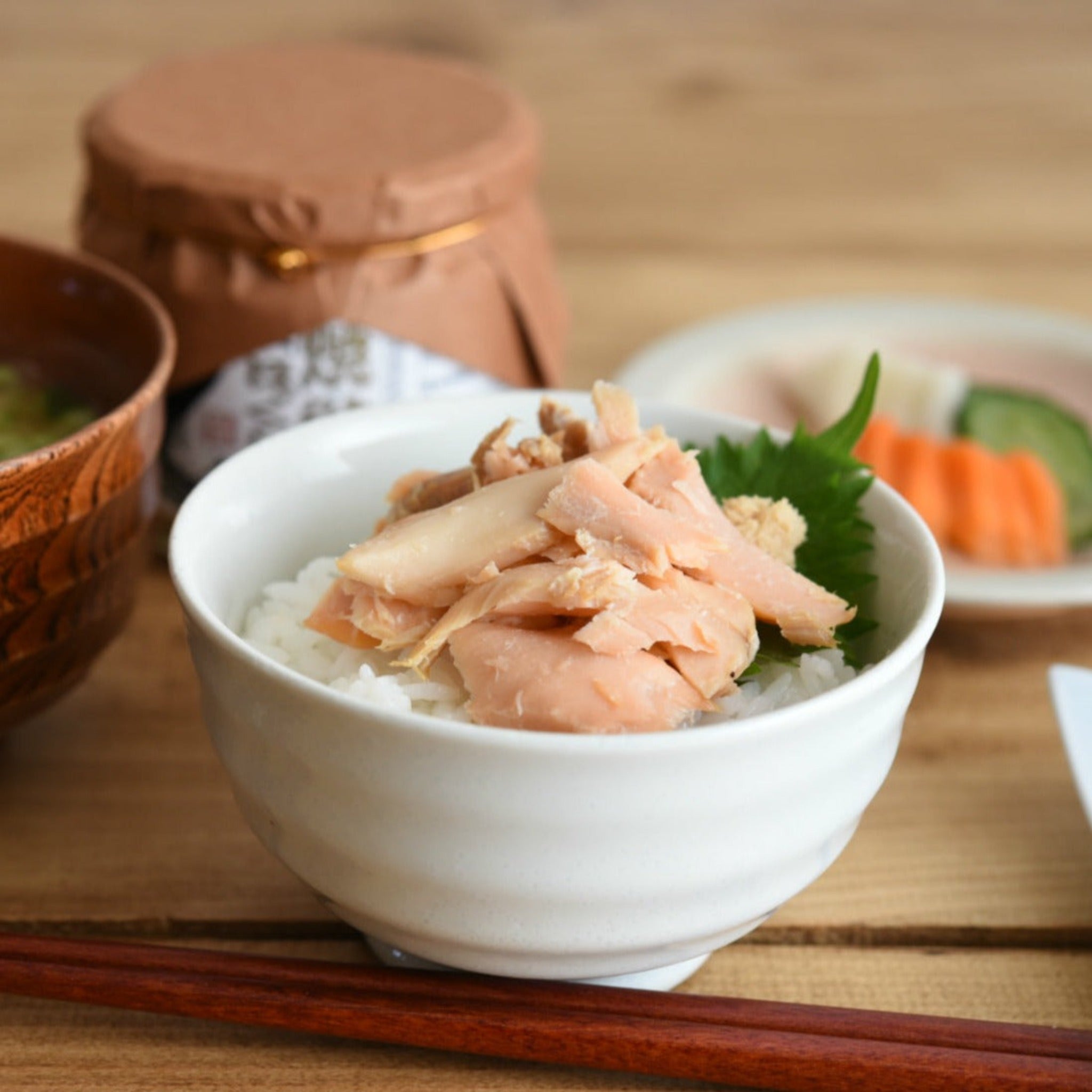 Grilled salmon - 寒風干し焼鮭ほぐし身 - 160g – the rice factory NY