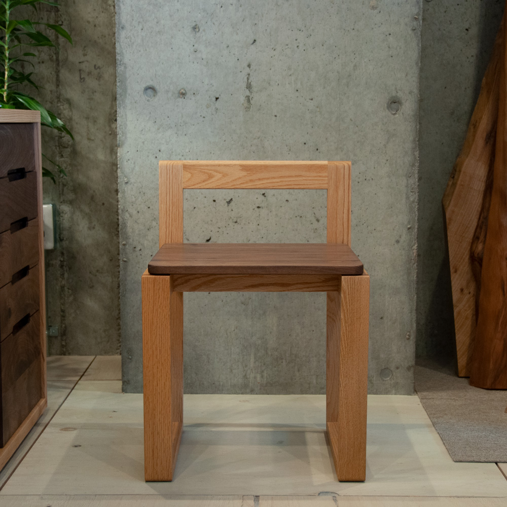 M-chair／kitoki/若葉家具/ウォールナット材/オーク材/チェア