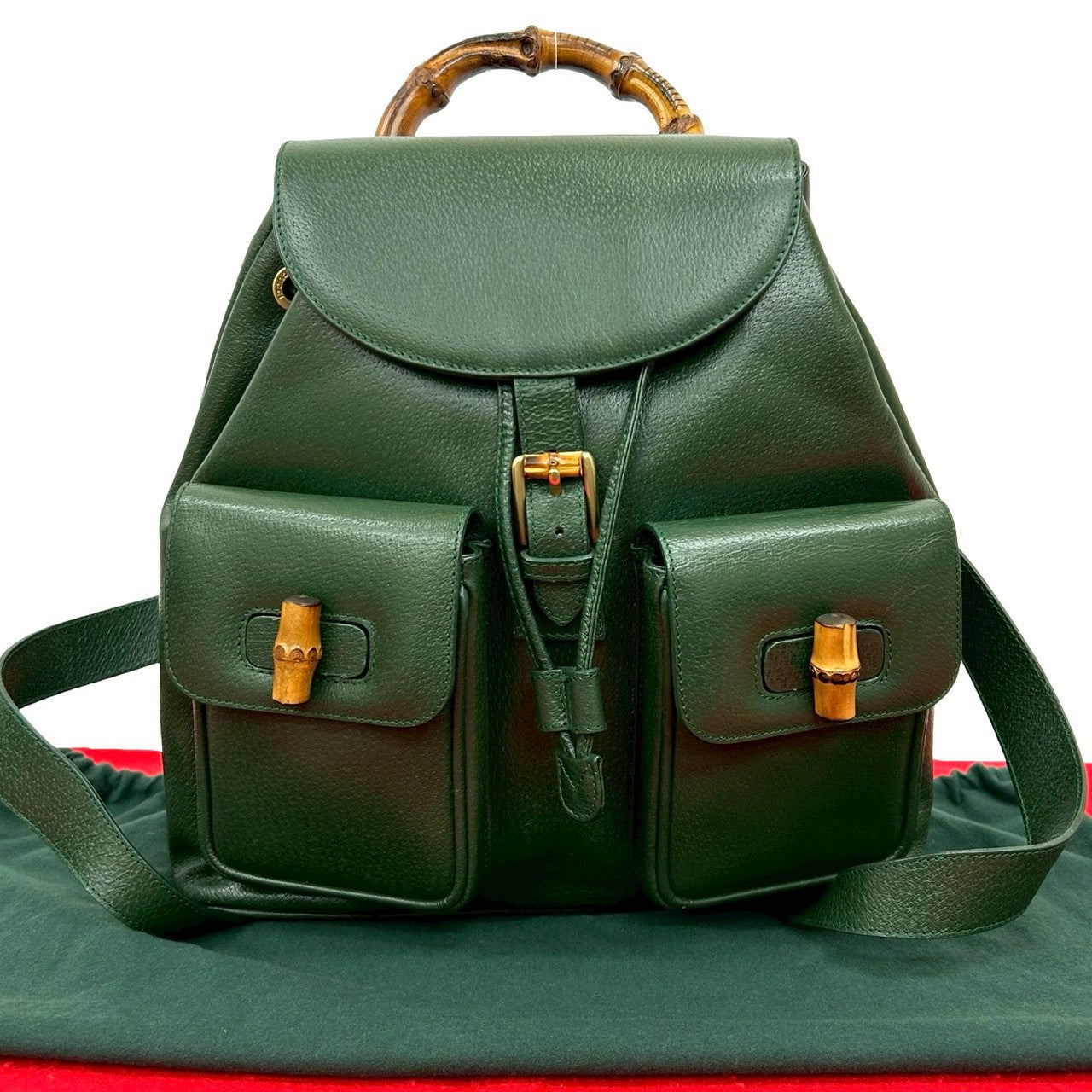 GUCCI グッチ (Vintage) バンブー リュックサック – Trip