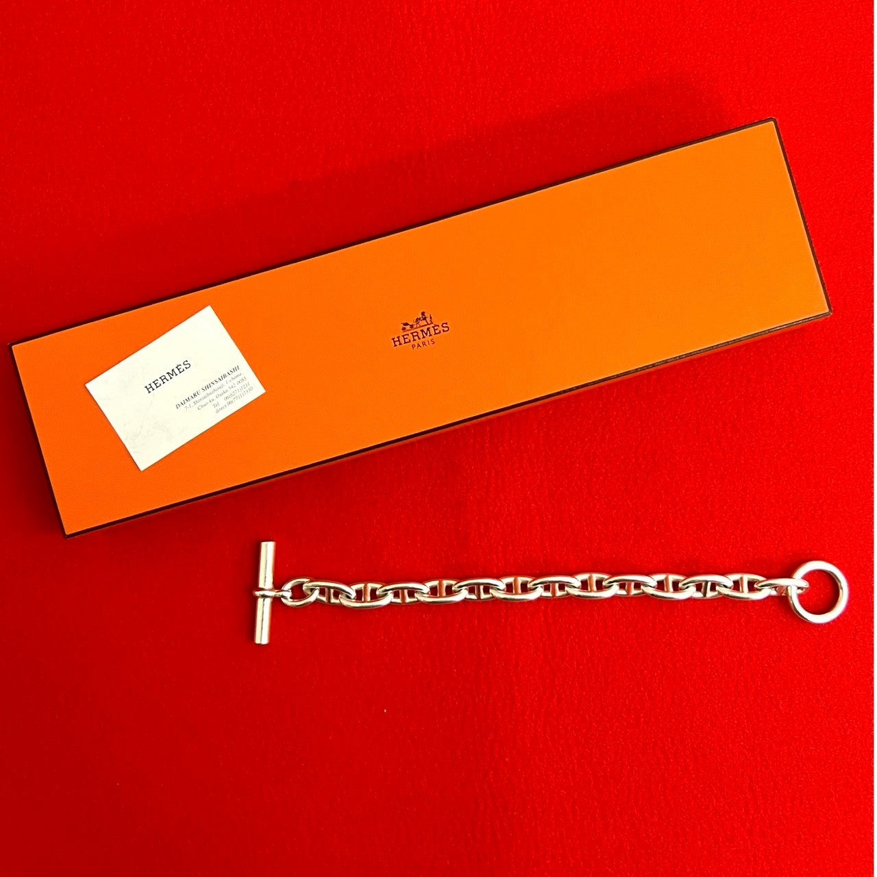 HERMES エルメス シェーヌダンクル GM 13コマ ブレスレット – Trip