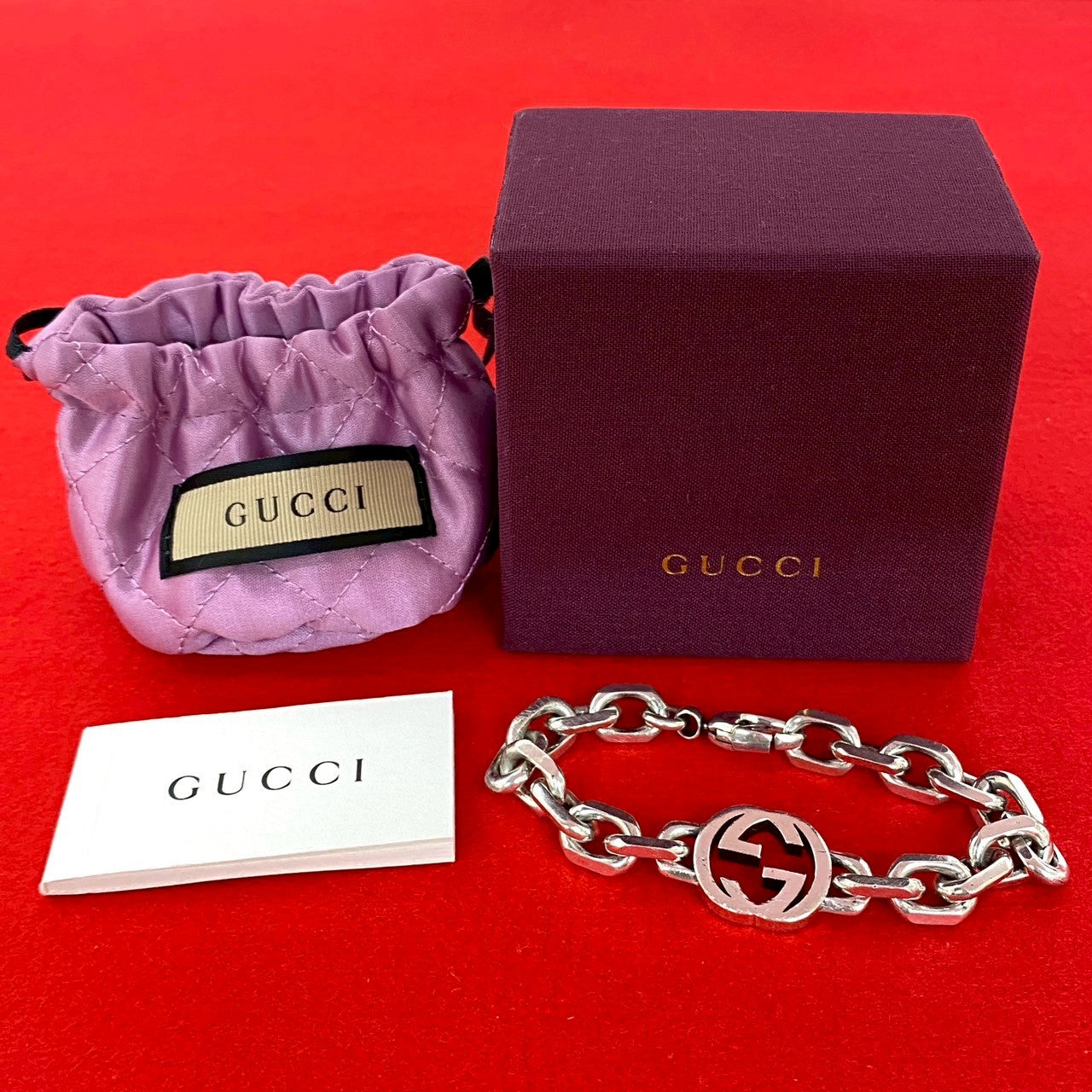 GUCCI インターロッキングG ブレスレット – Trip