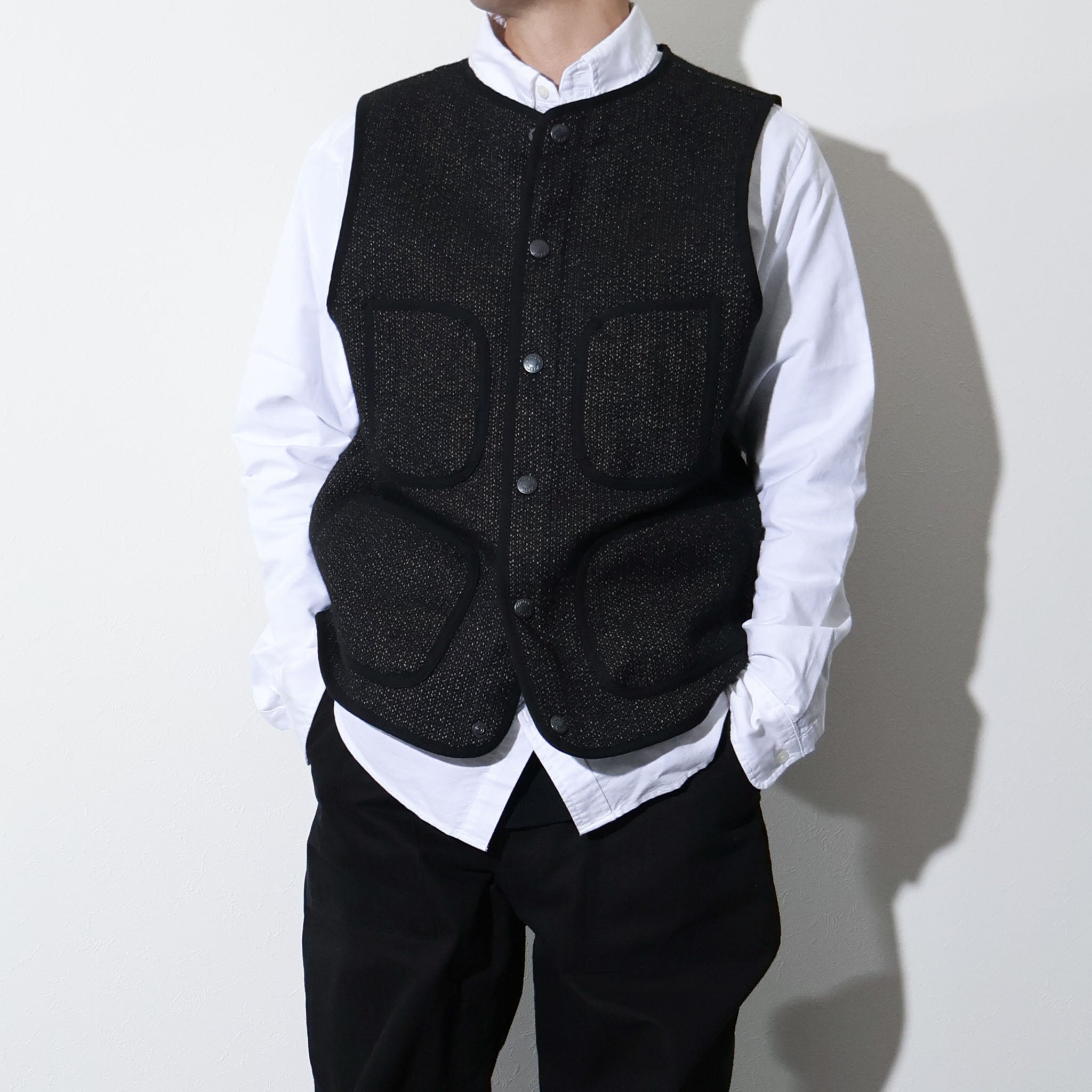 HOUSTON / 515645 BEACH CLOTH VEST MADE IN JAPAN – TRUTH