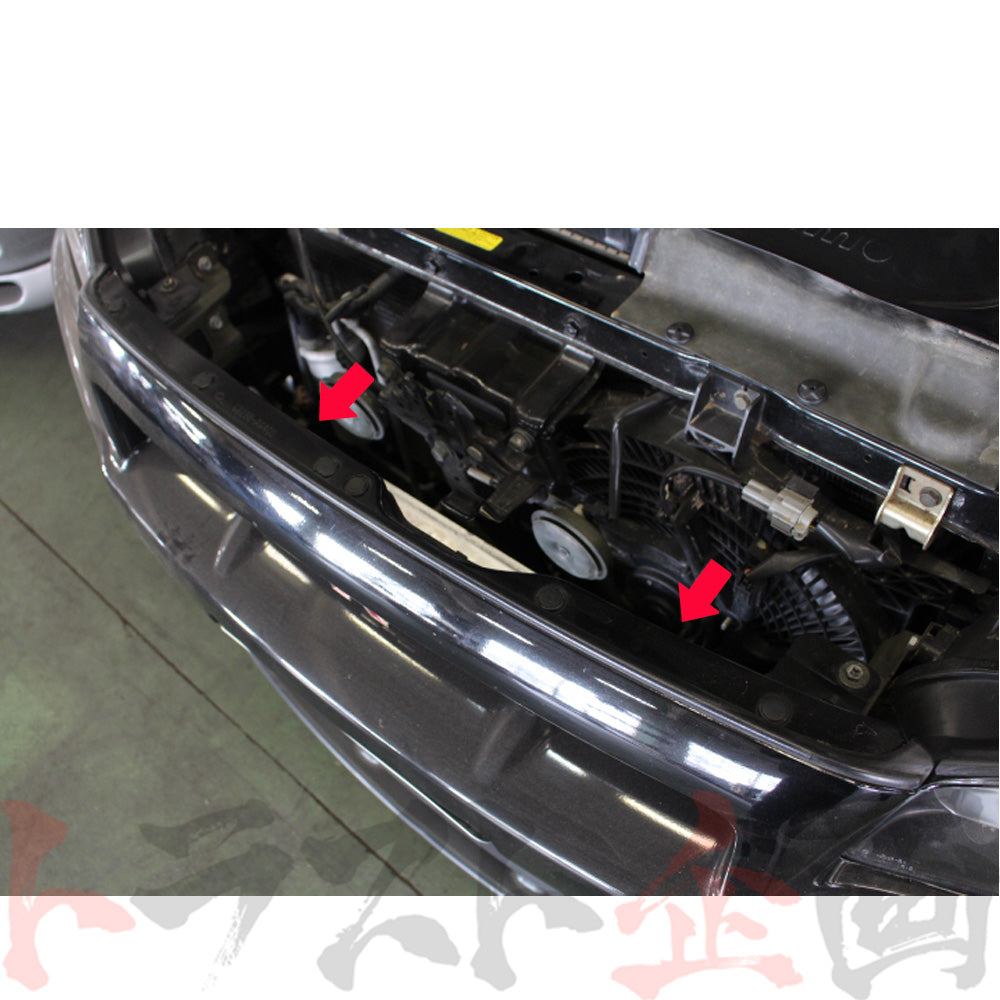 即納 フロントバンパー アッパー ラバー ブラケット スカイライン GT-R