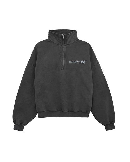 Icon Antracita Quarter Zip – Twojeys