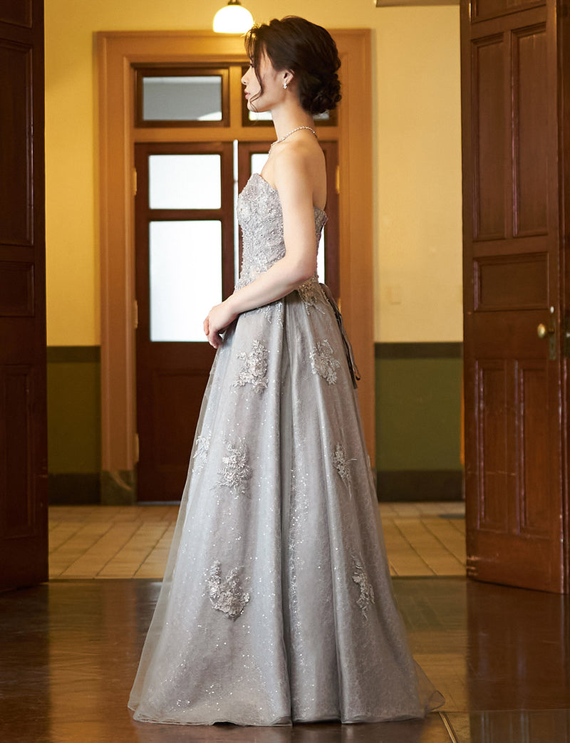 シルバーグレー 演奏会, ステージドレス, コンクール衣装, ツイード