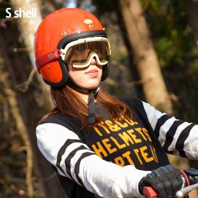 TT&CO. NEW MODEL 500-TX STANDARD BLACK 3/4 OPEN FACE MOTORCYCLE