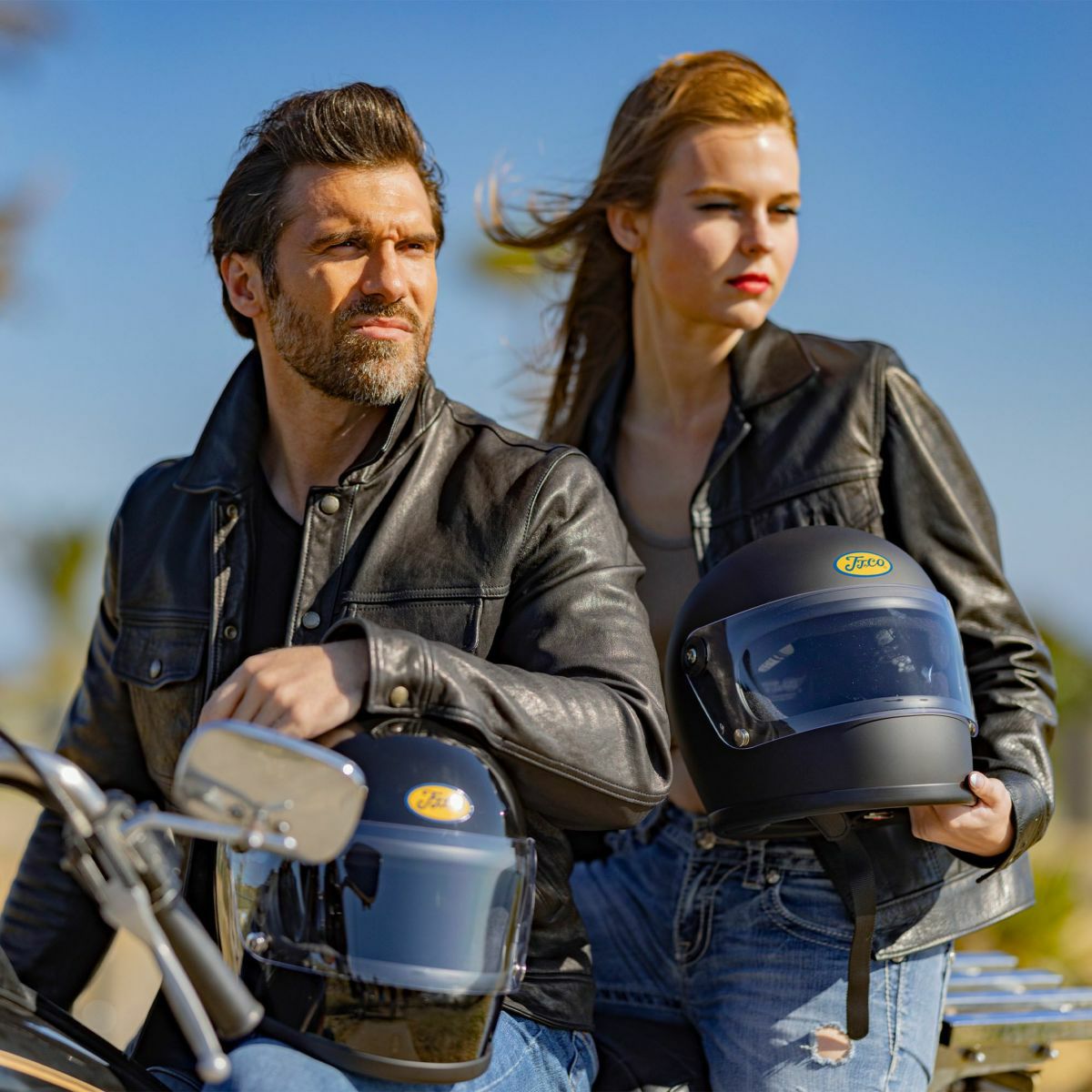 TT&CO. スター SG/DOT スタンダード ホワイト シールド付き