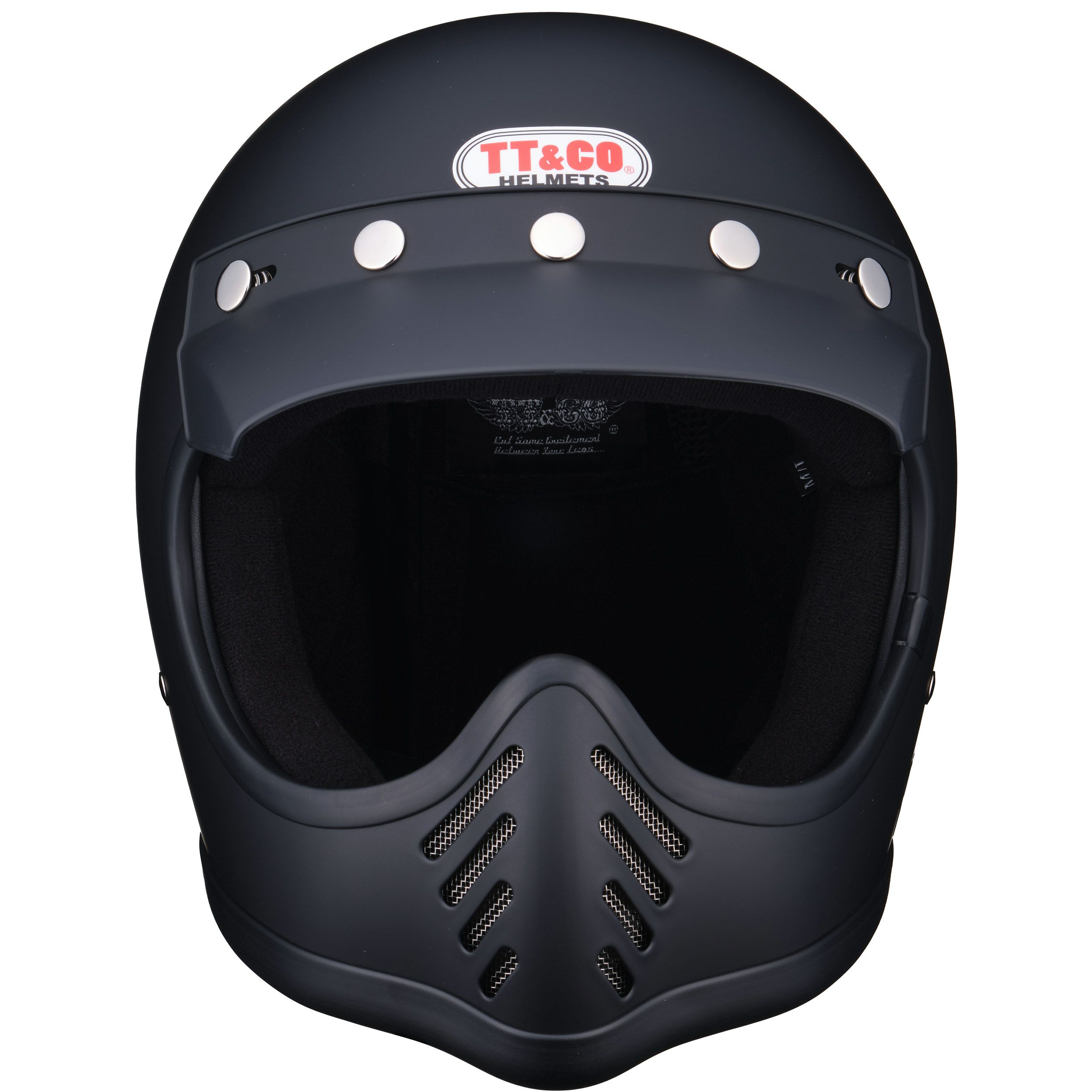 TT&CO. モトモト3 SG/DOT スタンダード マットブラック