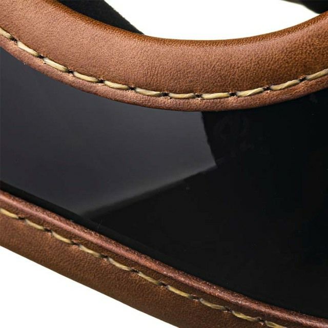 トゥーカッター SG/DOT レザーリムショット ブラウンレザー ブラック