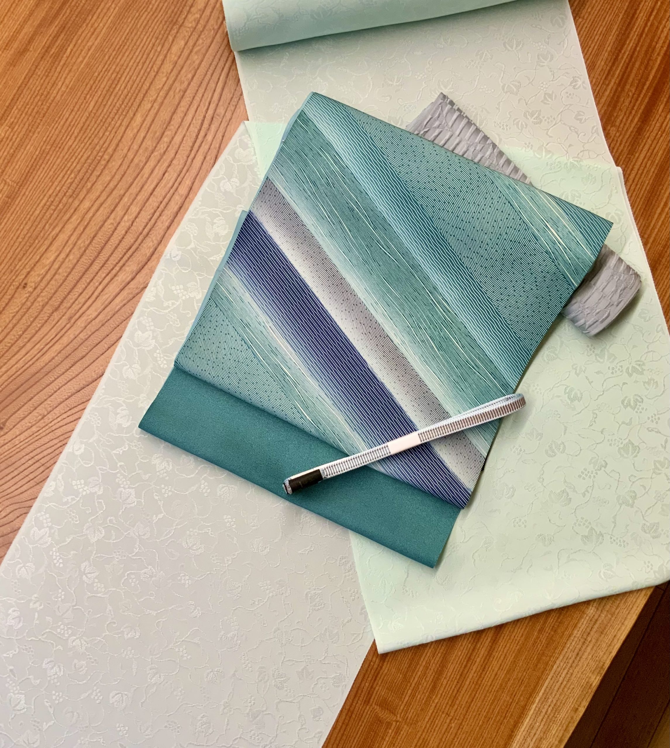 銀座つむぎや 10月展 「色無地と染め帯の会」商品 - 銀座つむぎや