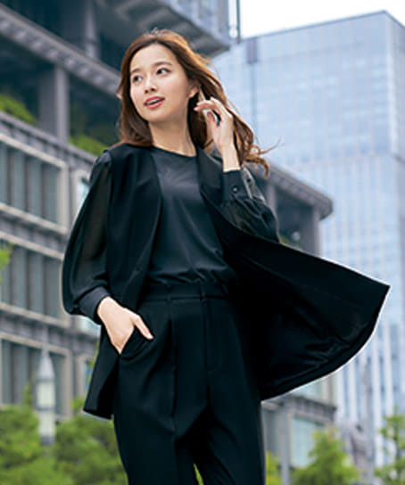 YUKI TORII】ロングベスト（ストレッチ・オールシーズン対応） YT2315